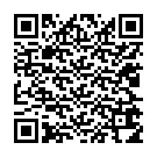 QR-koodi puhelinnumerolle +12025614822