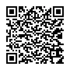 QR-koodi puhelinnumerolle +12025614828