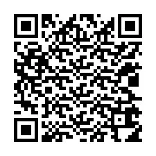 QR-koodi puhelinnumerolle +12025614830