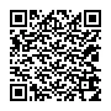 QR-koodi puhelinnumerolle +12025614831