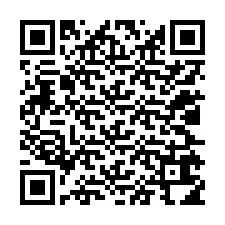 QR-koodi puhelinnumerolle +12025614838