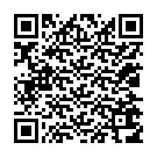 Código QR para número de telefone +12025616989