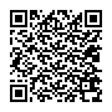 QR код за телефонен номер +12025638963