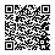 QR-код для номера телефона +12025641765