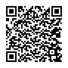 QR код за телефонен номер +12025647333