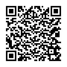 QR-код для номера телефона +12025651471