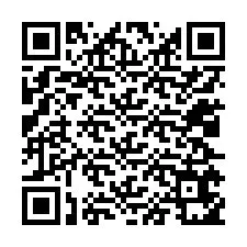 QR код за телефонен номер +12025651473