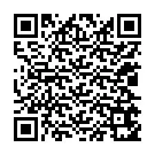 QR-koodi puhelinnumerolle +12025651474