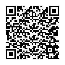 QR Code สำหรับหมายเลขโทรศัพท์ +12025651476