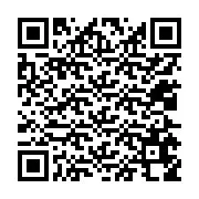 Codice QR per il numero di telefono +12025658543
