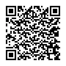 Codice QR per il numero di telefono +12025658546