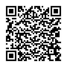 QR kód a telefonszámhoz +12025658554