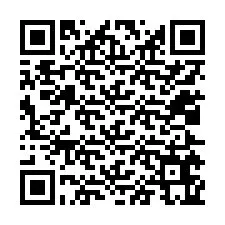 QR-Code für Telefonnummer +12025665443