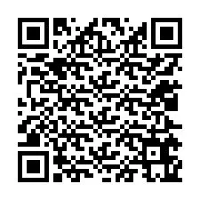 Codice QR per il numero di telefono +12025665456