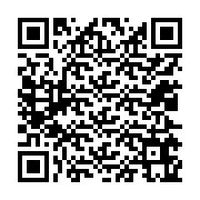 QR код за телефонен номер +12025665457