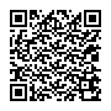 Codice QR per il numero di telefono +12025670040