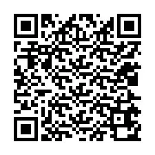 QR-code voor telefoonnummer +12025670046