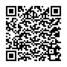 QR-koodi puhelinnumerolle +12025670048