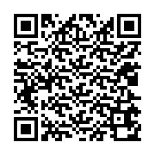 QR код за телефонен номер +12025670052