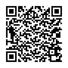 QR Code สำหรับหมายเลขโทรศัพท์ +12025670950