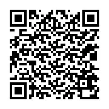 Código QR para número de telefone +12025670951