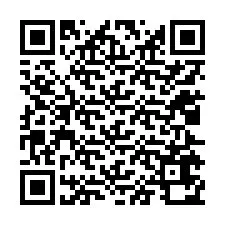 QR kód a telefonszámhoz +12025670952