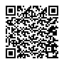 QR-code voor telefoonnummer +12025670953