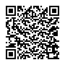 Codice QR per il numero di telefono +12025670958