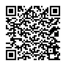 QR код за телефонен номер +12025670961