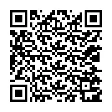 QR-код для номера телефона +12025701689