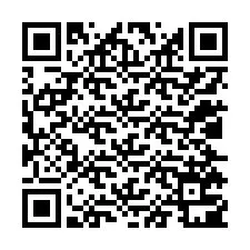 QR Code สำหรับหมายเลขโทรศัพท์ +12025701698