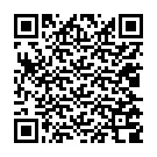 Código QR para número de teléfono +12025708192