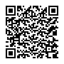 QR-koodi puhelinnumerolle +12025708201