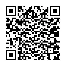 QR-koodi puhelinnumerolle +12025724303