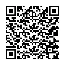 QR-koodi puhelinnumerolle +12025724305