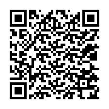 QR-Code für Telefonnummer +12025724309