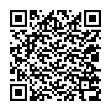 Código QR para número de teléfono +12025736674