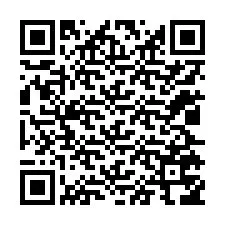 QR Code สำหรับหมายเลขโทรศัพท์ +12025756961