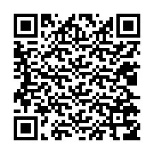 Codice QR per il numero di telefono +12025756962