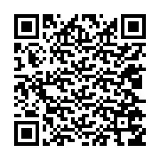 QR код за телефонен номер +12025756972