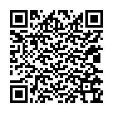 QR-koodi puhelinnumerolle +12025764160