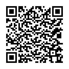 QR-Code für Telefonnummer +12025764161