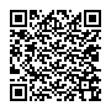 QR код за телефонен номер +12025764166