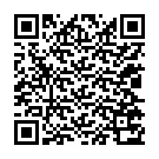 Código QR para número de telefone +12025772974