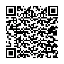 QR-koodi puhelinnumerolle +12025779437