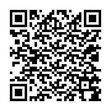 Código QR para número de teléfono +12025784468