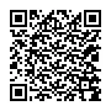 Código QR para número de telefone +12025784471