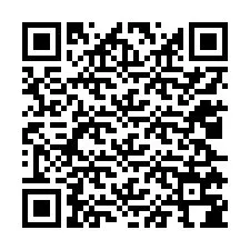 QR-koodi puhelinnumerolle +12025784472