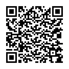 QR-koodi puhelinnumerolle +12025784480