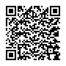 QR-koodi puhelinnumerolle +12025784488